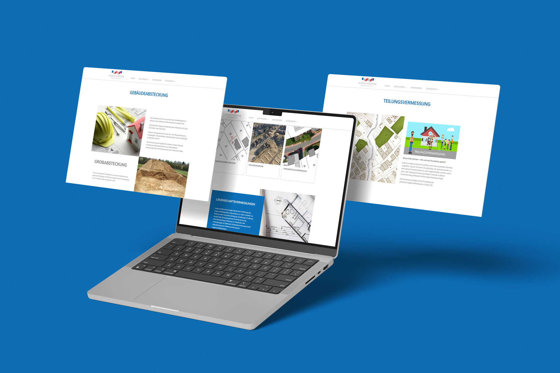 Werny Partner Webdesign Erklaerfilm Laptop